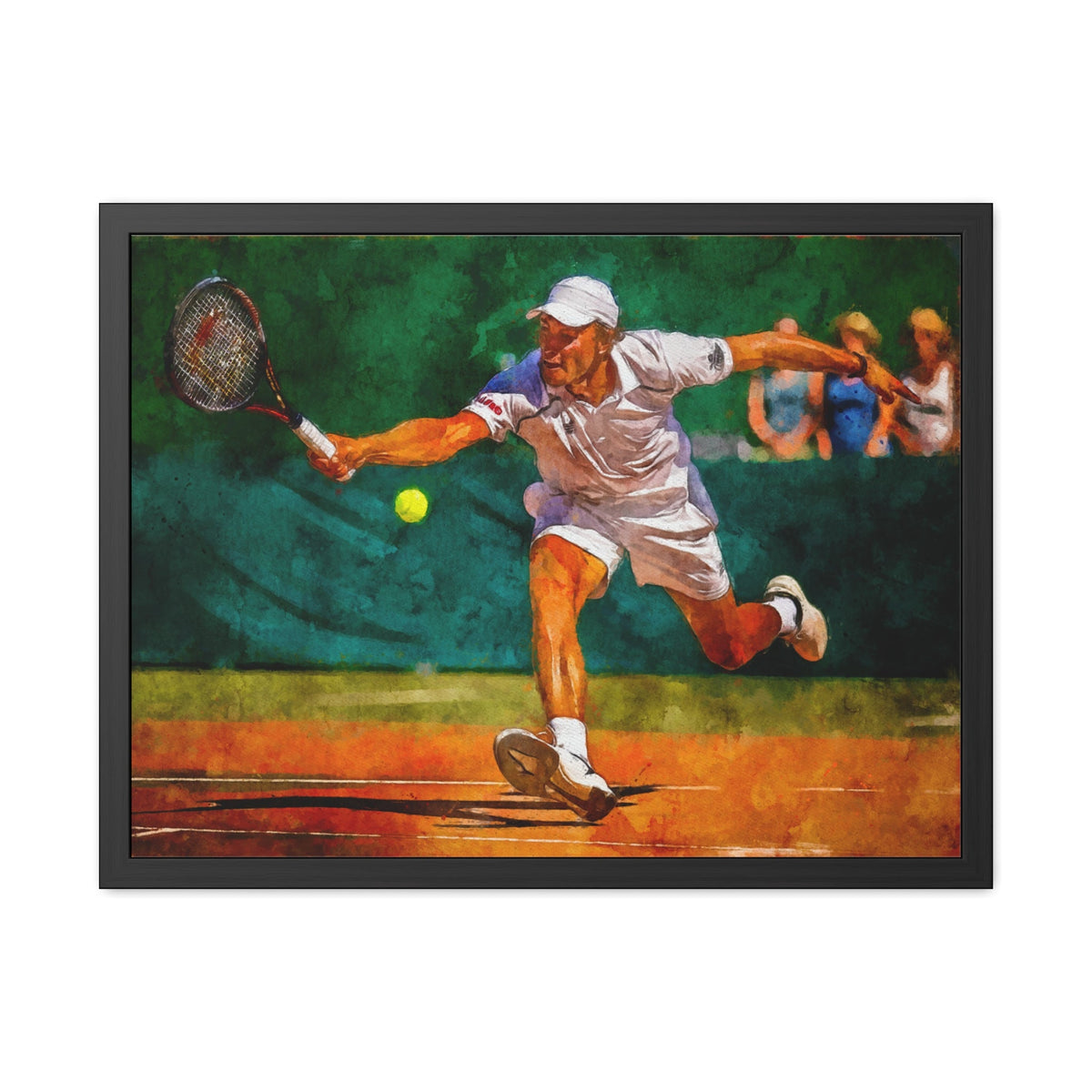 Tennis Watercolour