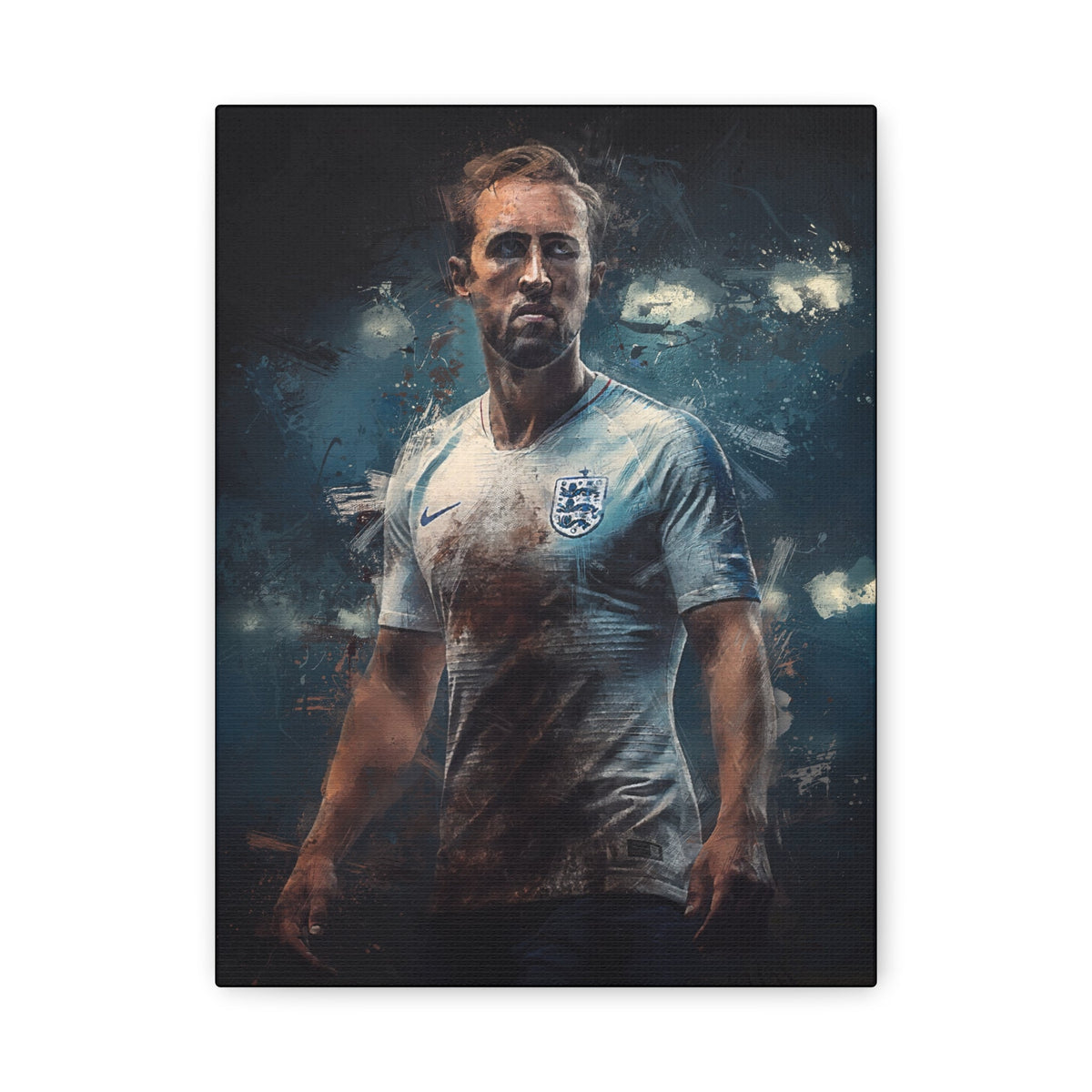 Famous Footballers Oil Painting