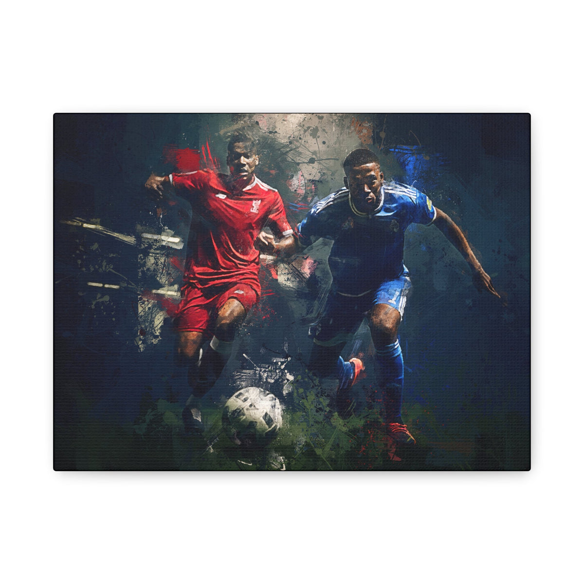 Football Oil painting