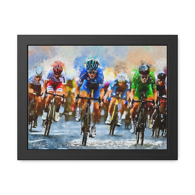 Pedals of Passion, Tour de France Cycling Art Print Poster for Ultimate Wall Decor and Gift Inspiration!