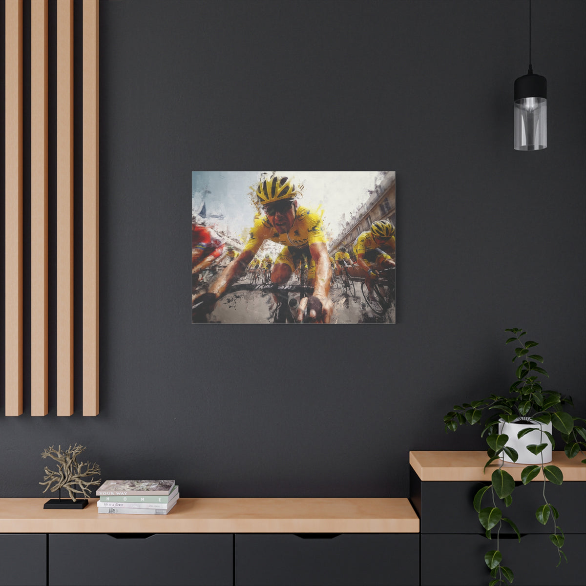 Brussels Cycling Classic Elegance: Oil Painting Print, Cycling Art for Home Deco